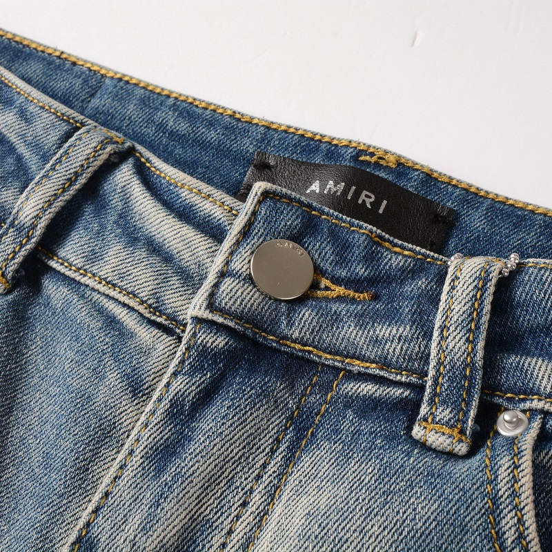 AMIRI Slim Fit Distressed Jeans #6561