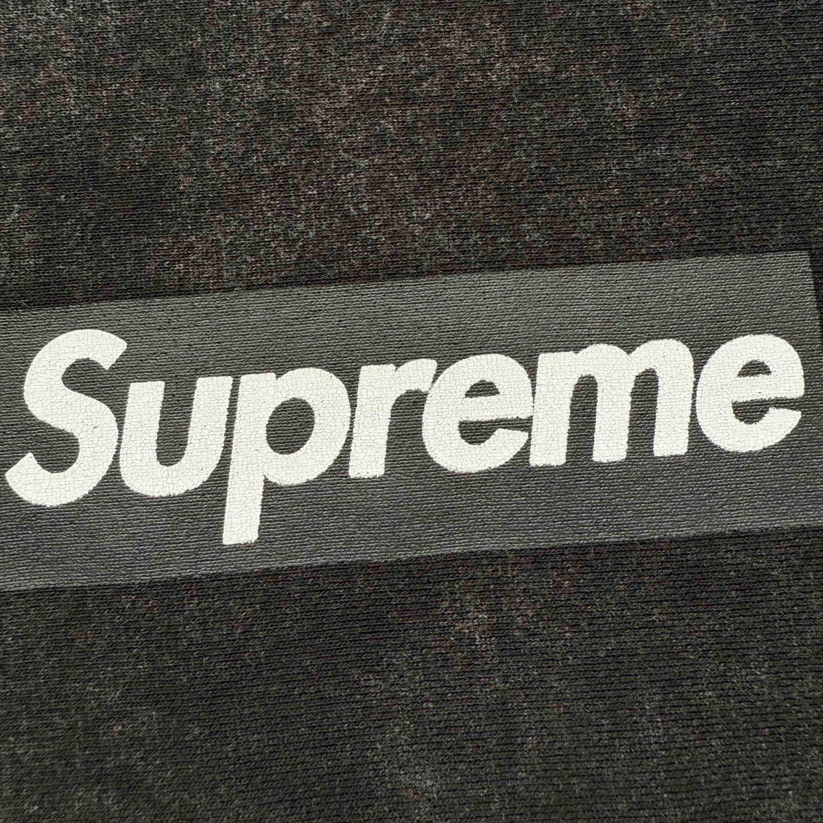 Supreme SS25 Washed Box Logo Crewneck Sweatshirt