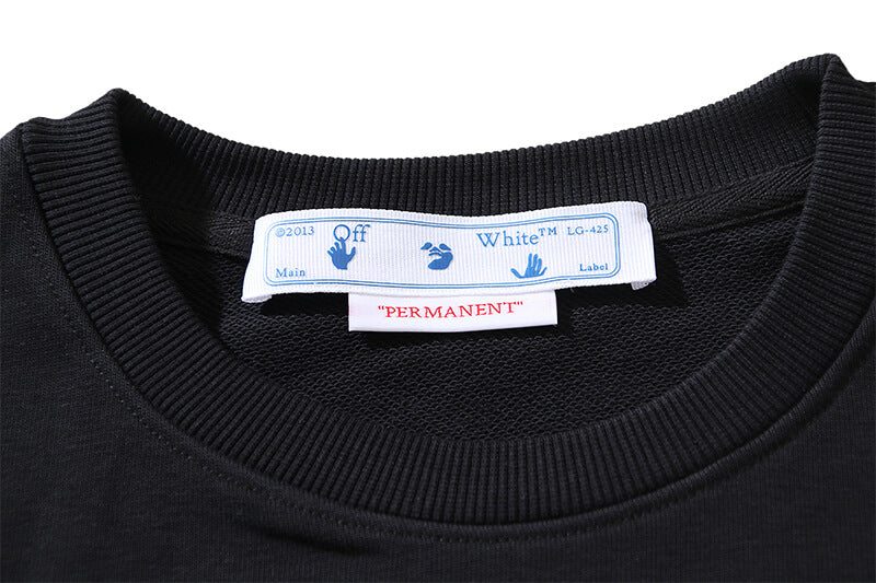 Off-White Earth Graphic Crewneck Sweatshirt