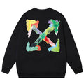 Off-White Brush Arrow Crewneck Sweatshirt