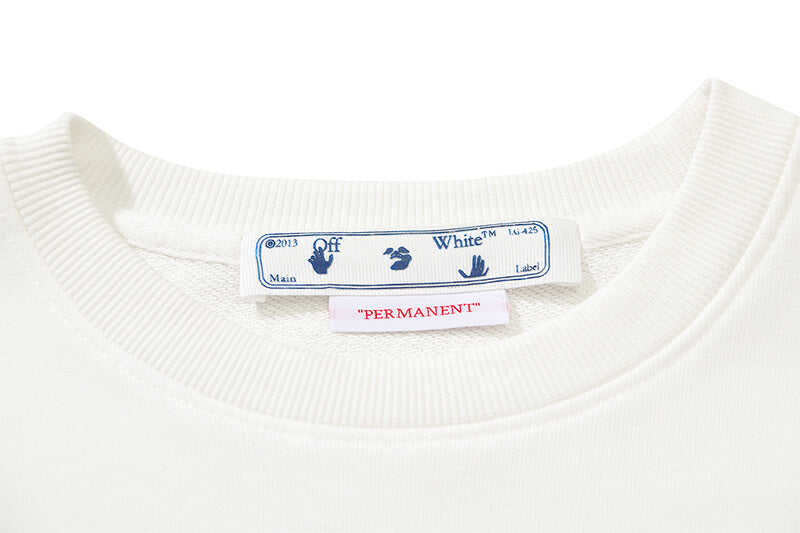 Off-White Opposite Arrows Boxy Crewneck Sweatshirt