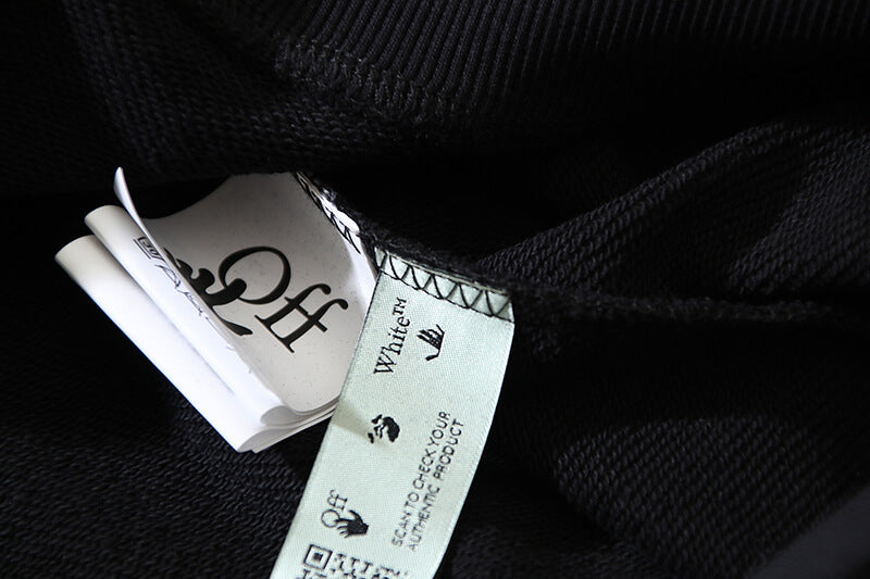 Off-White Diagonal Helvetica Crewneck Sweatshirt