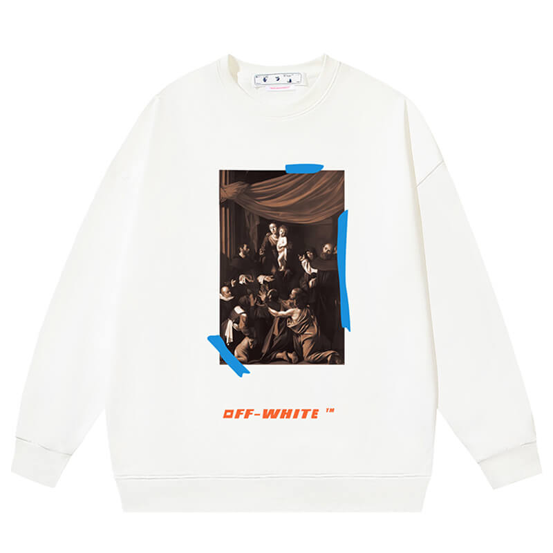 Off-White Marker Arrows Crewneck Sweatshirt