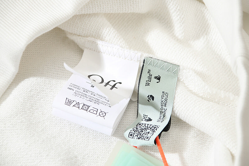 Off-White Logo Workers Crewneck Sweatshirt