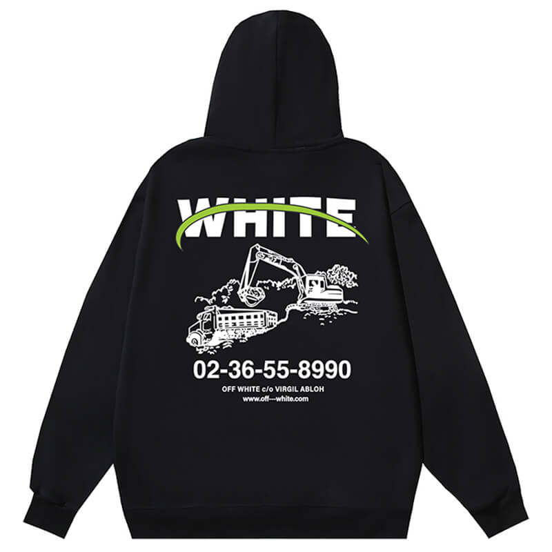 OFF-WHITE c/o Virgil Abloh Construction Graphic Hoodie