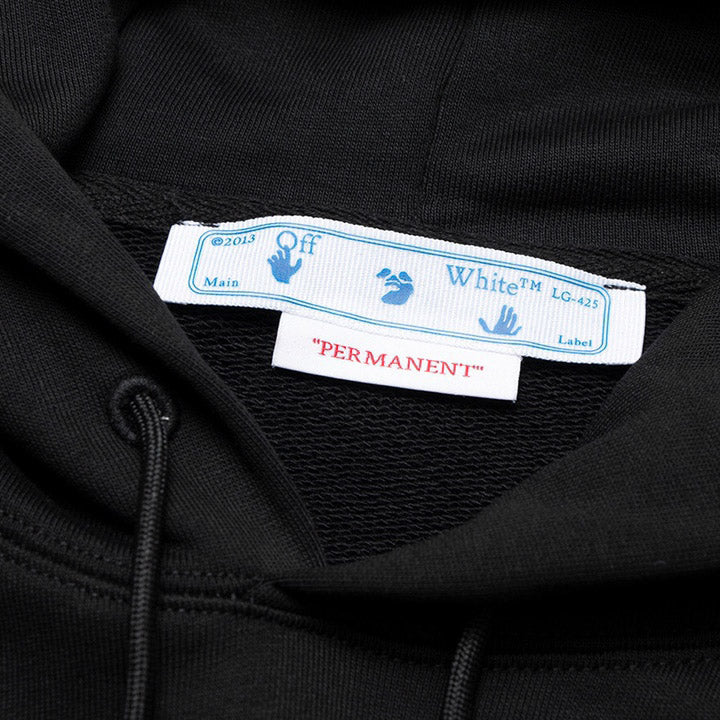 OFF-WHITE Diag Scribble Hoodie — Men's Oversized Cotton Pullover
