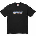 Supreme FW23 Week 1 Gotham Tee — Black / White