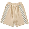 Fear of God Natural 8th Side Stripe Relaxed Shorts – Apricot / Black