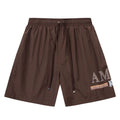 AMIRI Letter Logo Print Shorts
