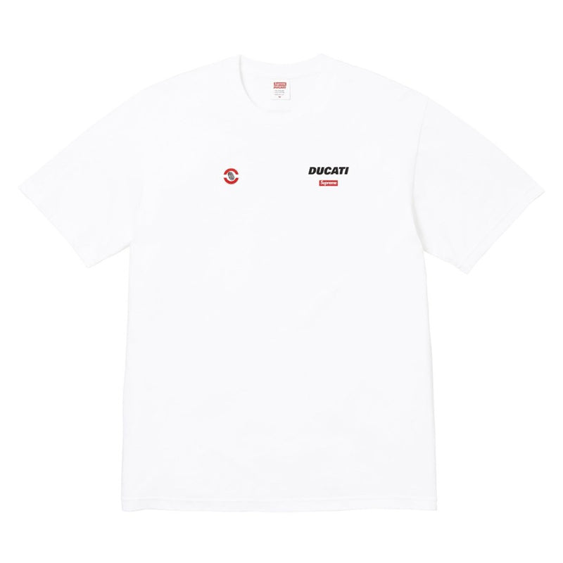 Supreme x Ducati SS24 Logo Tee – Spring/Summer 2024 Limited Edition Collab Graphic T-Shirt