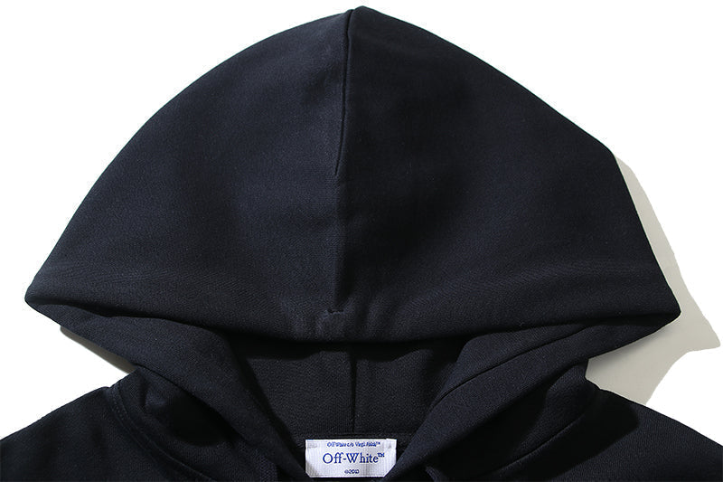 Off-White Gradient Arrows Hoodie – Ombre Arrow Back Print