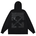 Off-White Rubber Arrow Slim Zip Hoodie