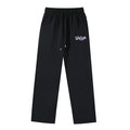 Off-White Floral Graphic Straight-Leg Sweatpants