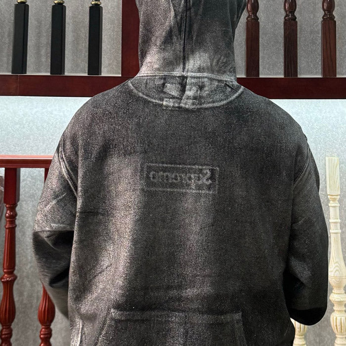 Supreme x MM6 Maison Margiela Foil Box Logo Hooded Sweatshirt