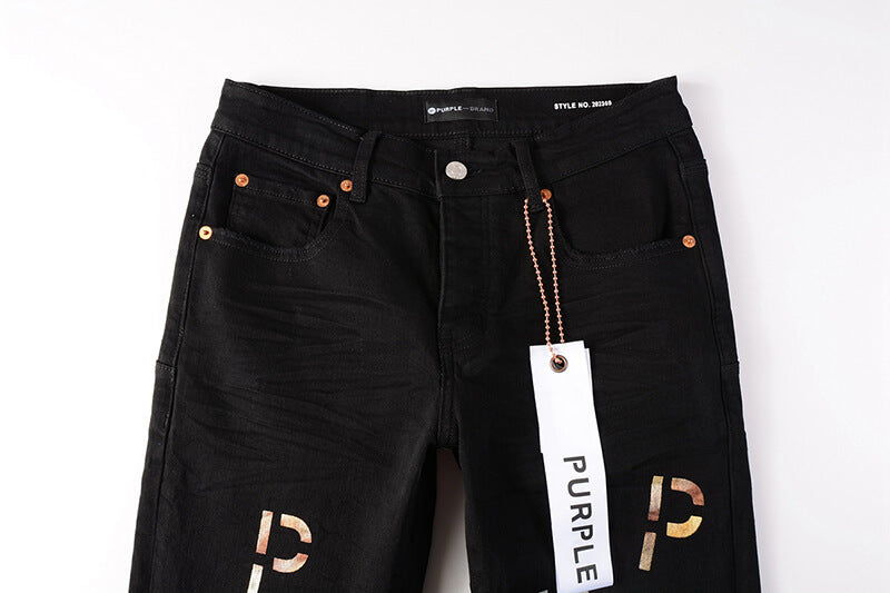 Purple Brand Skinny Jeans #9008 | Men's Distressed Denim