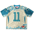 Supreme Stars Football Jersey — Beige / Orange