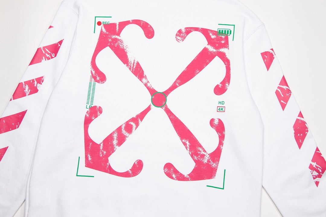 Off-White Moon Arrow Print Hoodie