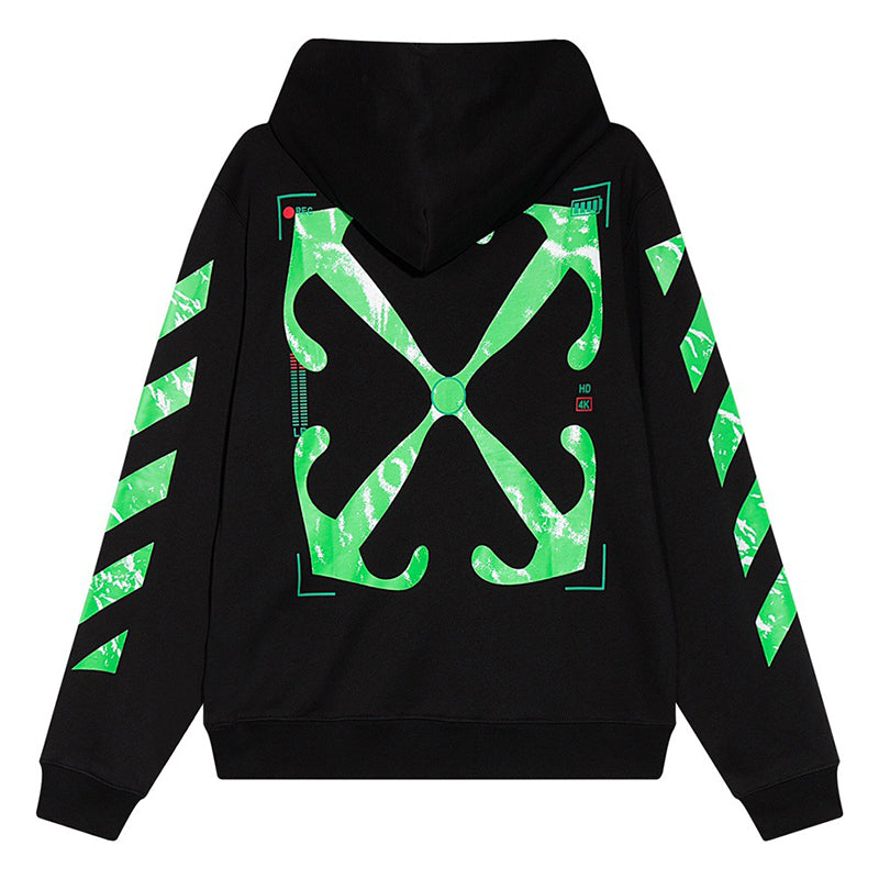 Off-White Moon Arrow Print Hoodie