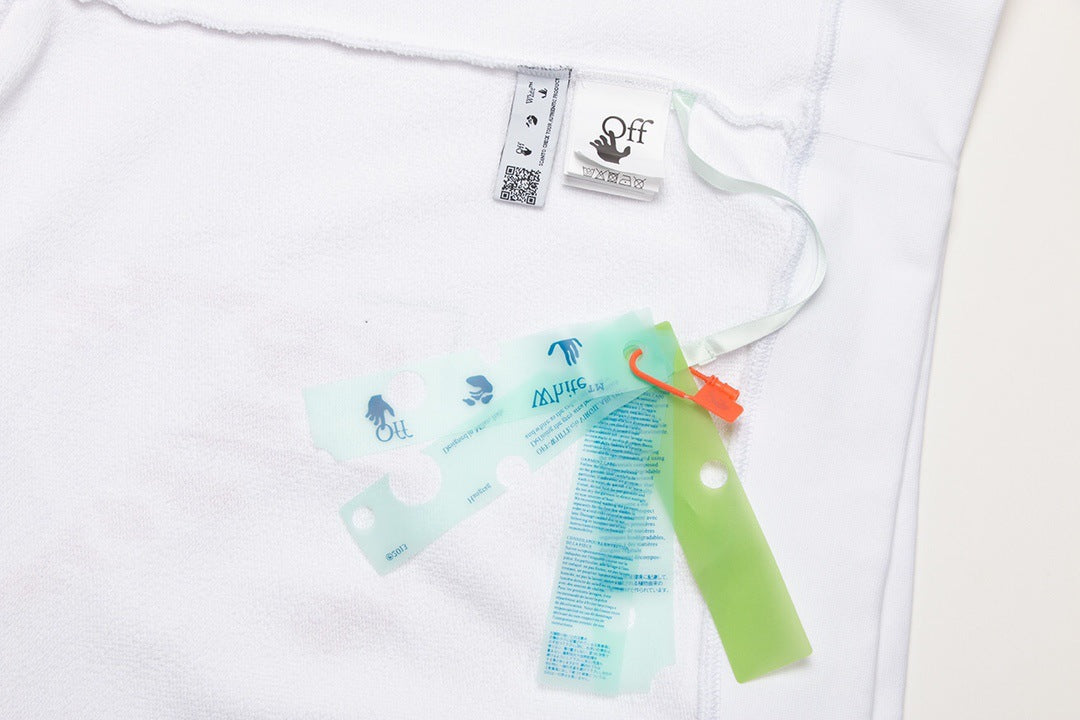 OFF-WHITE Sickle Sketch Embroidery Arrow Hoodie
