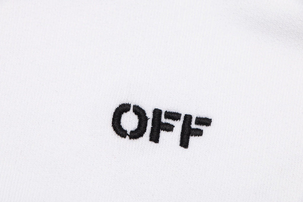 OFF-WHITE Sickle Sketch Embroidery Arrow Hoodie