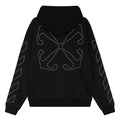 OFF-WHITE Sickle Sketch Embroidery Arrow Hoodie