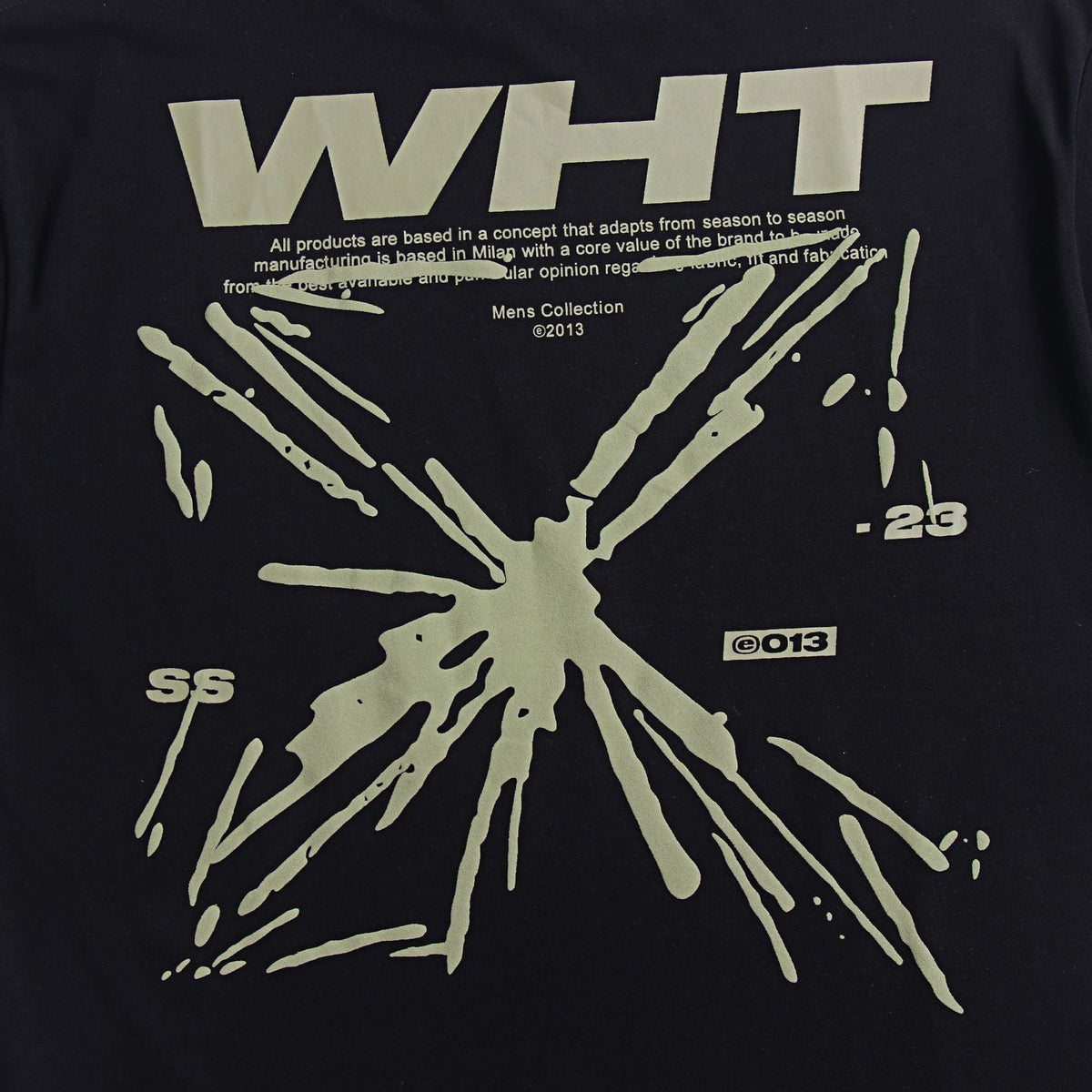 OFF-WHITE "WHT" Brushstroke Arrow Graphic T-Shirt