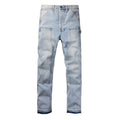AMIRI Loose Fit Distressed Jeans – Full Length Denim