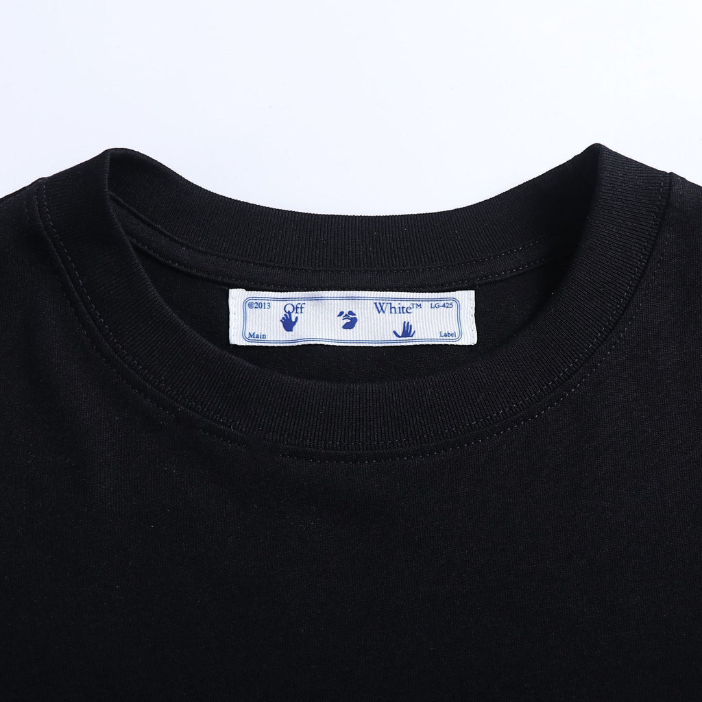 OFF-WHITE™ Gradient Cartoon Logo T-Shirt
