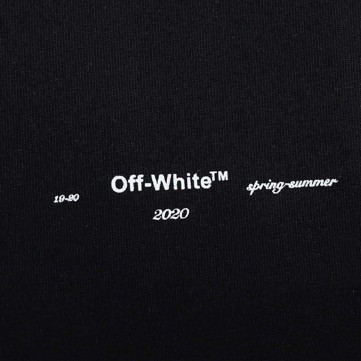 OFF-WHITE Pink Brushstroke Arrow Graphic T-Shirt