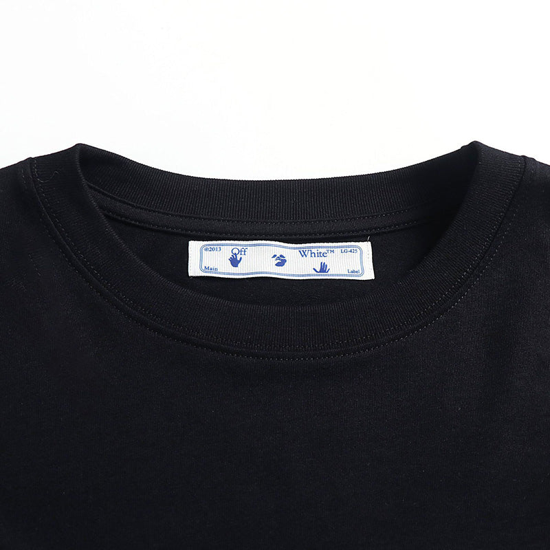 OFF-WHITE "Deconstructed Arrow" Gradient Graphic T-Shirt