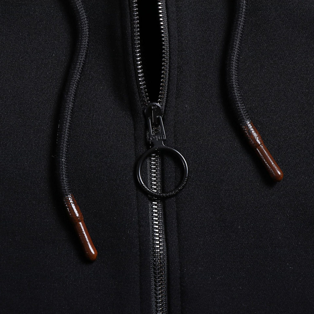 Off-White Chain Arrow Zip Hoodie – Black Fleece