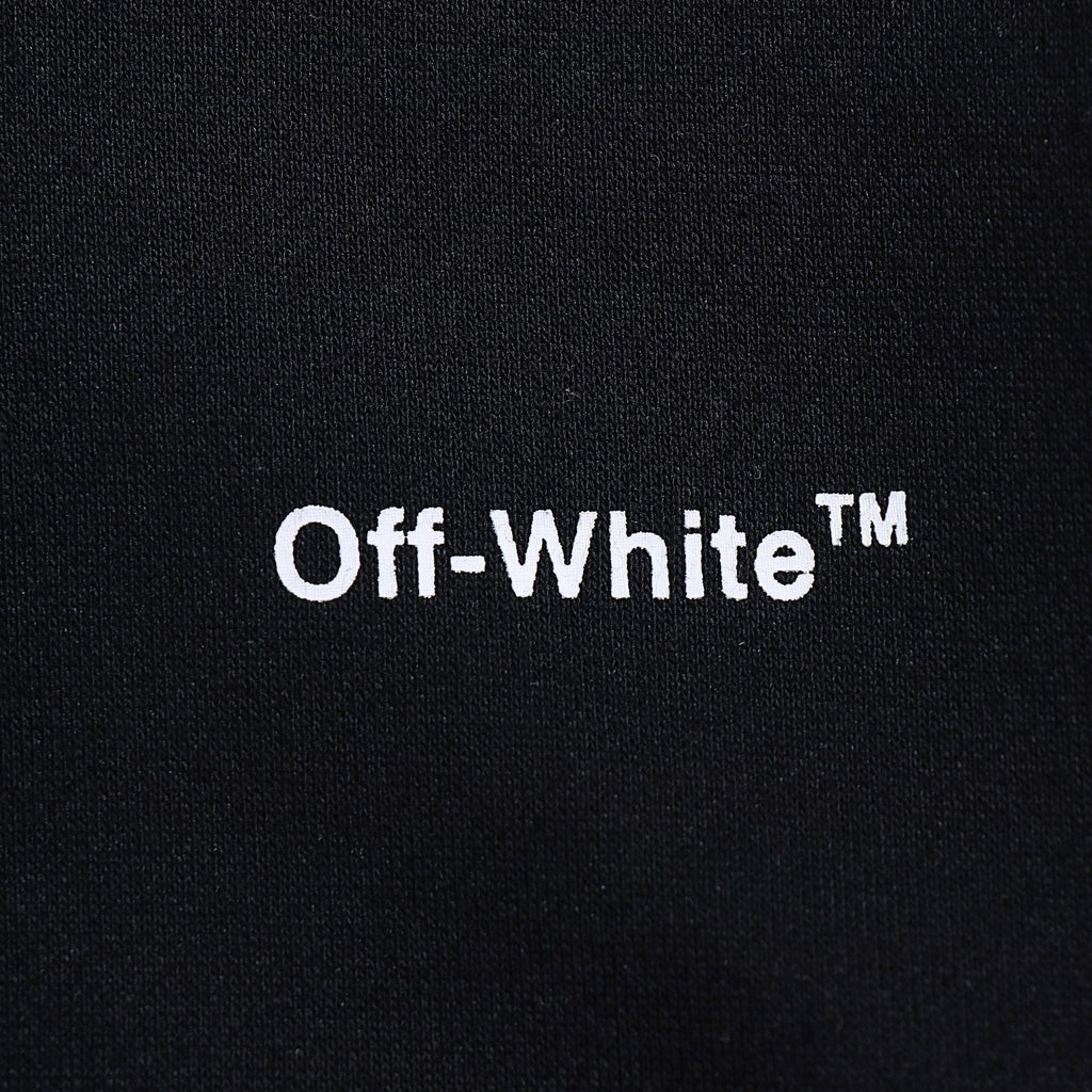Off-White Chain Arrow Zip Hoodie – Black Fleece