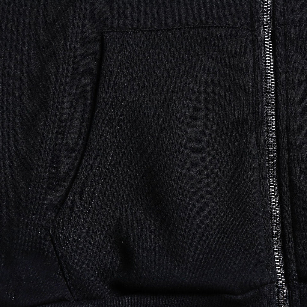 Off-White Chain Arrow Zip Hoodie – Black Fleece