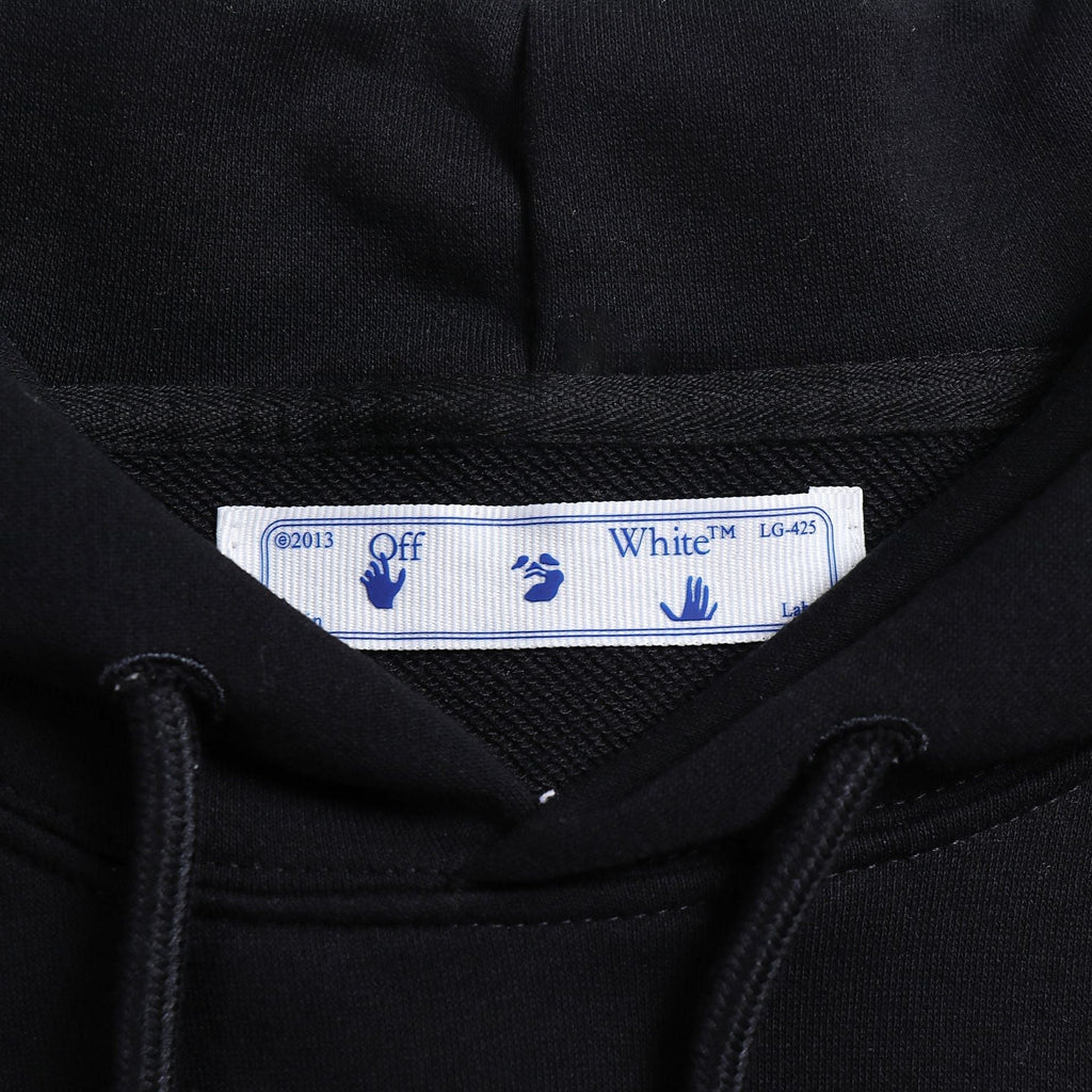 Off-White Chain Arrow Hoodie – Pullover Fleece