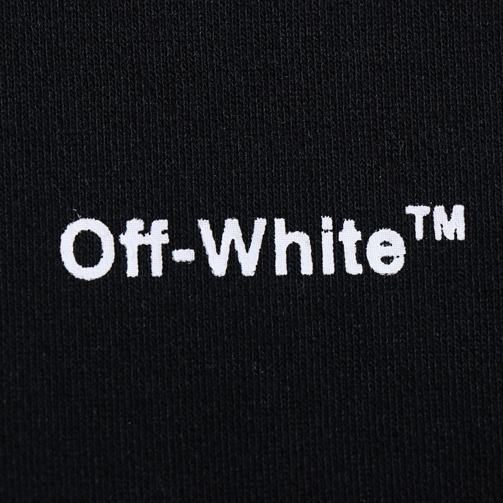 Off-White Oversized Fleece Crewneck Sweatshirt