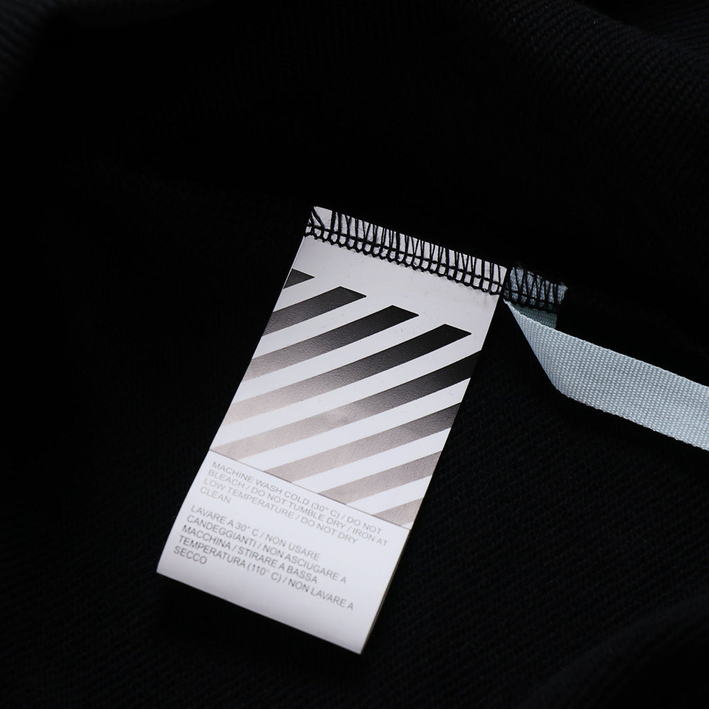 Off-White Oversized Fleece Crewneck Sweatshirt