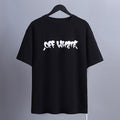 OFF-WHITE "Drip Logo" Melting Graffiti Graphic T-Shirt
