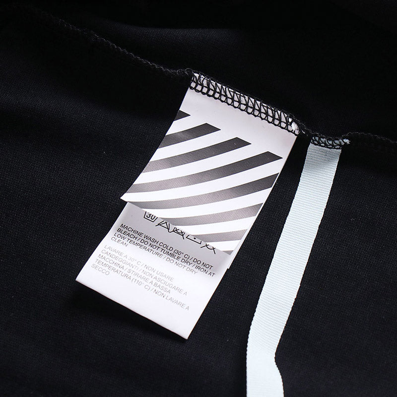 OFF-WHITE "Paper Clip" Arrow Graphic T-Shirt