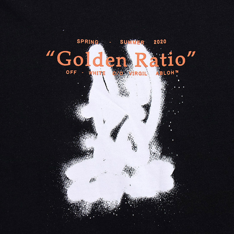 Off-White Cartoon Golden Ratio Arrows T-Shirt