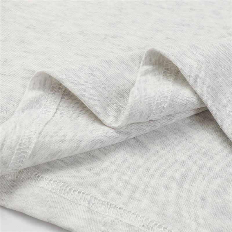 Fear of God Flocked G Letter Pattern T-Shirt – Black / Light Grey / Apricot