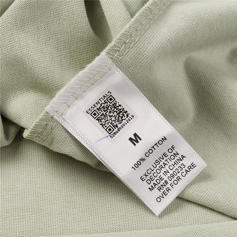 Fear of God Essentials Boxy Photo T-Shirt – White / Black / Apricot / Matcha