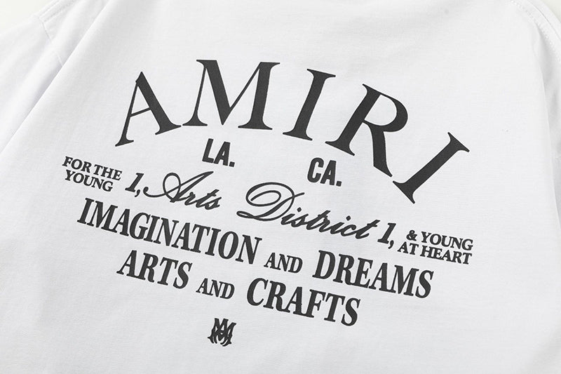 AMIRI Logo-Print Cotton T-Shirt