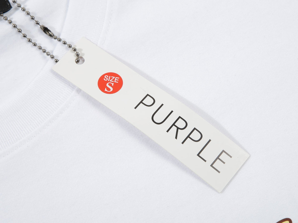 Purple Brand T-Shirt – White