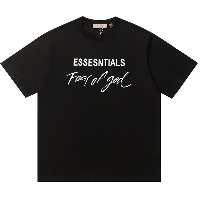 Fear of God Essentials T-Shirt – Black / White