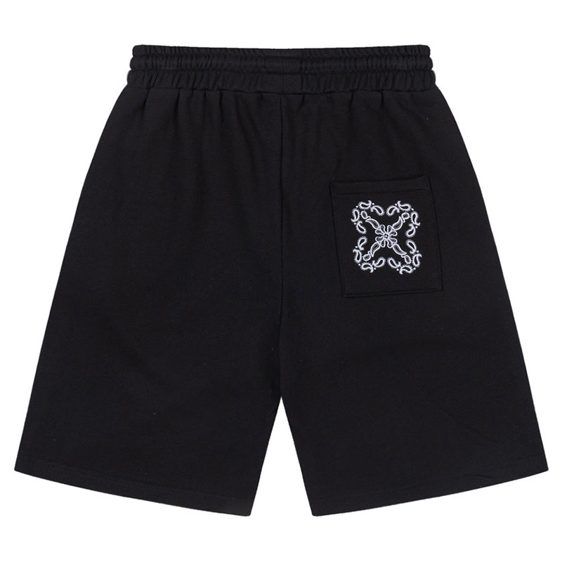 OFF-WHITE Bookish Bit Logo Sweatshorts