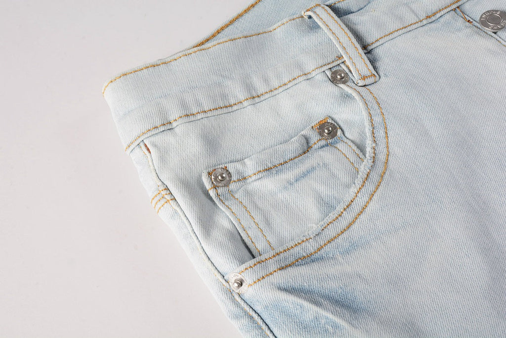 Purple Brand Jeans #9081 – Skinny Fit Scratched Denim