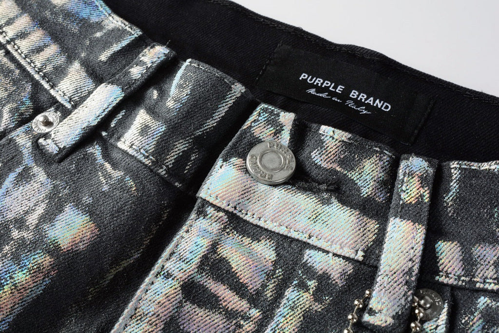 Purple Brand Relaxed Fit Denim Shorts #5028