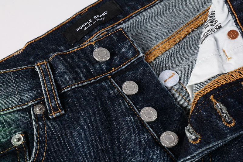 Purple Brand Skinny Jeans #9070 – Scratched Cotton Denim
