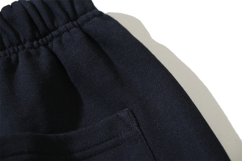 OFF-WHITE "Brush Arrows" Raw-Cut Cotton Shorts