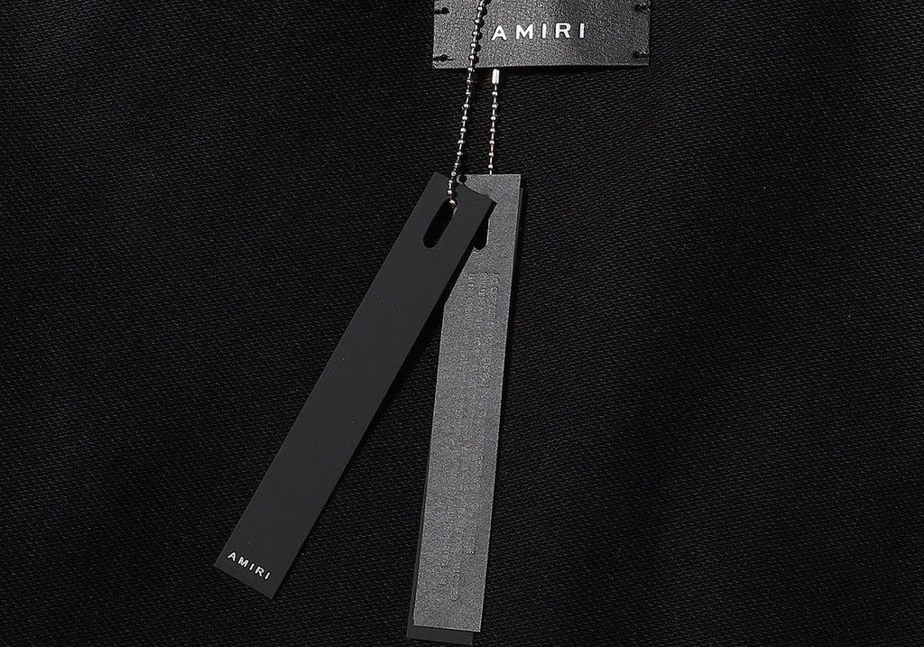 AMIRI Street Style Logo Cotton Hoodie